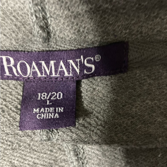 Roaman's Mid-Sleeve Hoodie - Picture 4 of 4